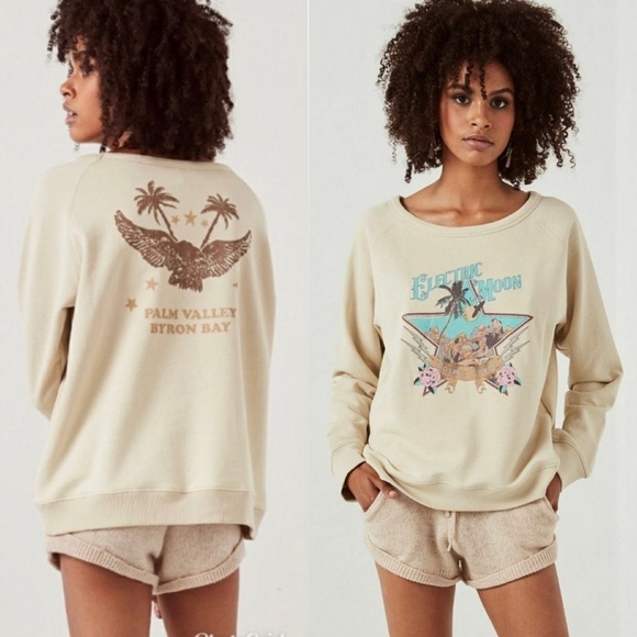 Spell & The Gypsy Electric Moon Sloppy Joe Sweater M - Picture 2 of 14